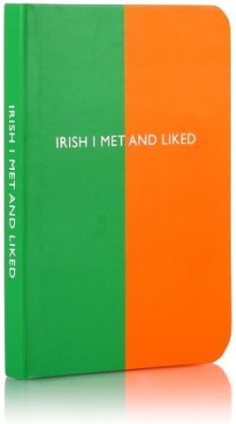 Archie Grand Irish I Met and Liked Notebook - Green/Orange