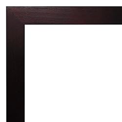 MCS Art Frame with Mat Opening, Walnut, 9 x 12 in