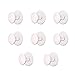 DTH-PANDA Polaris Wheel Screw Pool Cleaner Part for 180/280 Pool Cleaner Replacement Parts C55 C-55, White(Pack of 8 Screws)