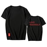Xllife Kpop BTS Love Yourself World World Tour Same T-Shirt Jimin Suga V Tee Shirt