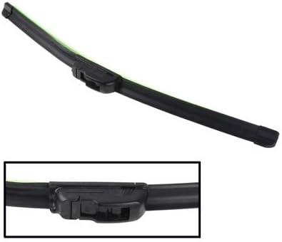 Amazon ワイパー ワイパーブレード 17インチ車ユニバーサルワイパーブレード ウォッシャーノズル ワイパーブレード 車 バイク