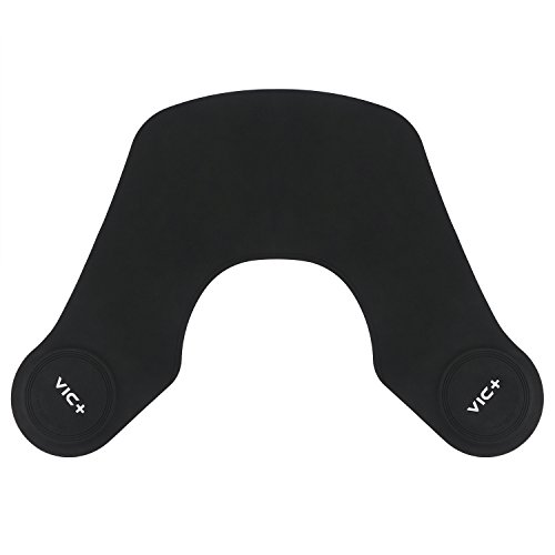 Hair Salon Stylist Cutting Collar by Segbeauty, Black Rubber Neck Wrap Neck Guard for Haircut Hair Dye, Professional Hair Cutting Pad Guide