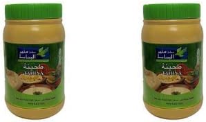 Mounir Bissat Tahina Extra Sesame Paste 1lb (16oz) (2 Pack)
