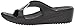 Crocs Women's Sanrah Hammered Circle Wedge Sandal Black, 9 M US