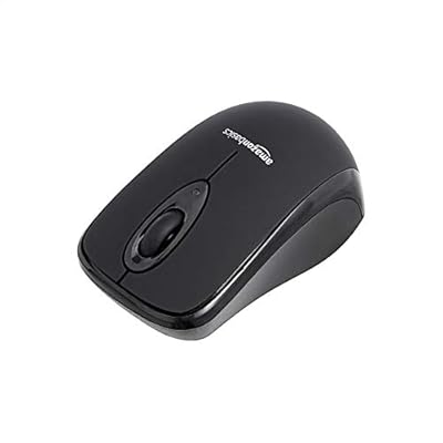 Amazonbasics Wireless Computer Mouse With Usb Nano Receiver Black
