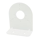 uxcell White Steel Wall Mount Security CCTV Dome Camera Bracket 138x68x160mm