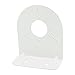 uxcell White Steel Wall Mount Security CCTV Dome Camera Bracket 138x68x160mm
