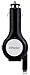 Tangle-free Lighting Retractable Cable Vehicle USB Car Charger for Apple iPhone 6 Plus iPhone 5 5c 5s iPad Air 2 iPod Touch 5 (Black)