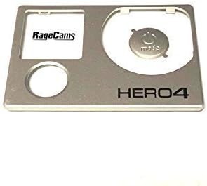 Amazon Com Face Plate Front Cover For The Gopro Hero4 Black Silver Edition Camera Photo