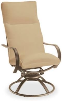 Amazon Com Homecrest Holly Hill 2292a Outdoor Cushion High Back Swivel Rocker Chair Home Kitchen