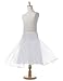 Remedios Kids White 3 Layers Wedding Flower Girl Petticoat/Underskirt/Crinoline,M, White, Medium / 20-28 Inches
