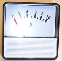 Multicomp SD506/0-10A Analogue Panel meter, DC Current 0A to 10A, moving Iron