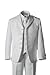 Boys 5 Button First Holy Communion Suit - White