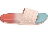 adidas Performance Women's Adilette CF+ Fade W Athletic Sandal, Easy Coral Haze Coral Easy Mint S, 8 M US