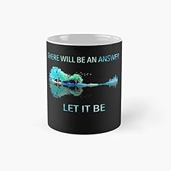There Will Be An Answer Let It Classic Mug Best Motivational Quotes, Gift For Family And Your Friends, Funny Coffee Mugs… - Les Beatles, Paul McCartney, John Lennon, RIngo Starr, George Harrison