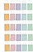 Juvale Pastel Gift Bags with Handles - 25-Pack, 5 Pastel Colors, 6.3 x 3.2 x 8.7 In - Party Favor & Goodie Bags for Baby Shower & Birthday