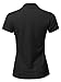 A2Y Women's Basic Casual 4-Button Junior-Fit PK Cotton Pique Polyester Polo Shirt