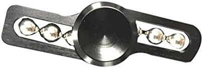Sulpur Hand Fidegt Spinner Stress Reducer Toy- Perfect For ADD, ADHD, Anxiety, and Autism Adult Children (Black)