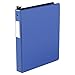 Wilson Jones 1-Inch Hanging DublLock Round Ring Binder, Heavy Duty Vinyl, Blue (W364-14BLV)