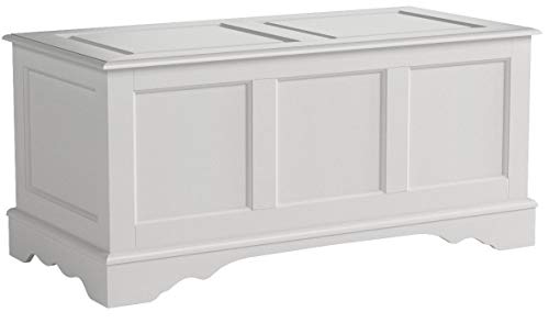 Carolina Chair & Table 4119 AP Camden Hardwood Blanket Chest, Antique Parchment