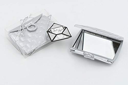 FASHIONCRAFT 5926 Pocketbook-Design Elegant Reflections Collection Compact Mirror Favors, Set of 40 - Thumbnail 7