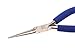 Aven 10314 Technik Stainless Steel Serrated Jaw Needle Nose Plier, 1-59/64