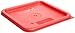 Cambro SFC6 CamSquares Winter Rose Polyethylene Lid for 6 qt and 8 qt Capacity Food Storage Container