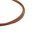 Udobuy®Punk Gothic Three Layer Brown Velvet PU Leather Chain Necklace Stretch Tattoo Choker Elastic Tassel Necklaces
