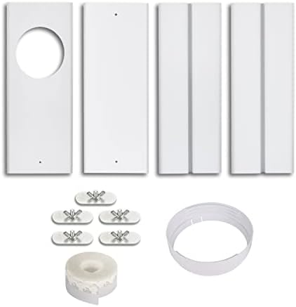 Alpine Hardware Portable Air Conditioner Window Kit with Coupler