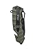 Haus Tactical Folding Knife Kodiak EDC Pocket Knife, Faded Tiger Stripe Blade, G10 Scale Handle, 5 Inch Folded