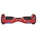NHT Newest Edition Electric Hoverboard Self Balancing Scooter with Built-in Bluetooth Speaker LED Lights - Safety Certified