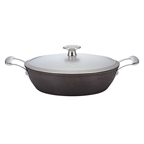 Mario Batali Pre-Seasoned Light Cast Iron 2.5-Quart Braiser by Dansk 1 Mario Batali Pre-Seasoned Light Cast Iron 2.5-Quart Braiser by Dansk