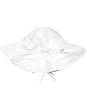 i play Solid Brim Sun Protection Hat White 6-18 mo. Infant