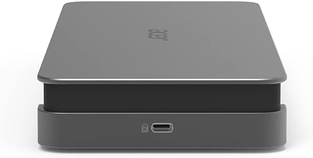 USB Type-C Gen1 Dock, Docking Station con porte USB Type-C con USB 3.1 Gen1, DisplayPort, HDMI, RJ-45, SD Card Reader, Cavo di Alimentazione EU, Grigio