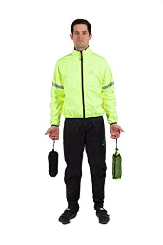 Showers Pass Men's Lightweight Waterproof Storm Rain Pants (Black - Large)