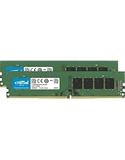 Crucial RAM 32GB Kit (2x16GB) DDR4 3200MHz CL22 (or 2933MHz or 2666MHz) Desktop Memory CT2K16G4DFRA32A