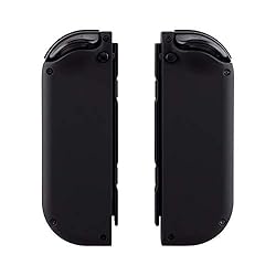 eXtremeRate Soft Touch Black Joycon Handheld