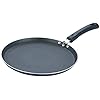 Vinod-Cookware-Zest-Non-Stick-Induction-Friendly-Dosa-Tawa-Diameter-25CM-Thick-4mm Vinod Pancake Pan Non Stick Crepe Pan, Chapati, Roti & Dosa Tawa for Induction Hob, Gas & Ceramic Stoves, Scratch…
