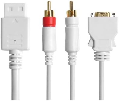 Amazon Com Cyber D端子ケーブル Wii U用 ホワイト Video Games