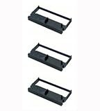 Epson Ribbon Cartridge for TM-U675 / -H6000 Series, M-U420 / 820 / 825, Black, 3-Pack (ERC32B)