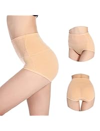 YaShaer 5 bragas de cintura alta para dama, de algodón, para control de barriga, recuperación de la sesión, suaves, elásticas