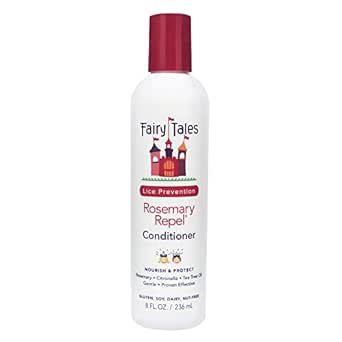 Fairy Tales Rosemary Repel Daily Kids Hair Conditioner for Lice Prevention, 8 Fl Oz (Pack of 1)