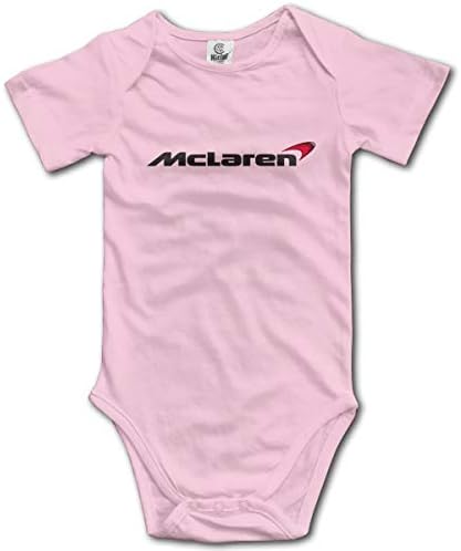 CharmKAT 100% Cotton Boys Girls Baby Mclaren-Automotive-Logos Onesies Baby (3-24 Months) One-Piece Jumpsuit