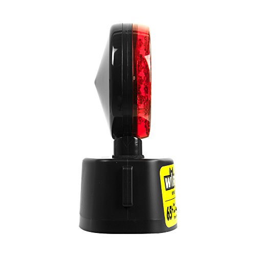 Blazer C6304 LED Round Wireless Towing Light Kit - Under 80-Inches - Red
