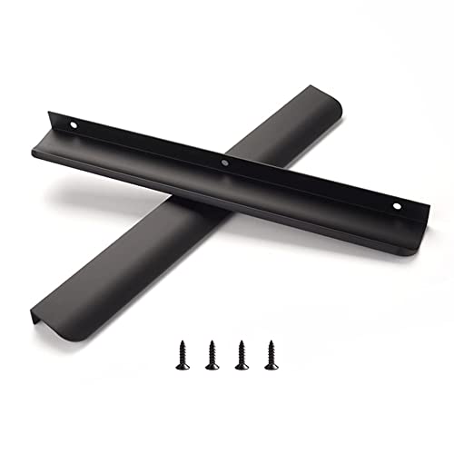 sunlithor Schwarz Schrankgriffe FüR KüChengriffe MöBelgriffe KüChenschräNke Schubladengriffe Vintage Packung mit 10 Stück 254mm BA 300mm Länge
