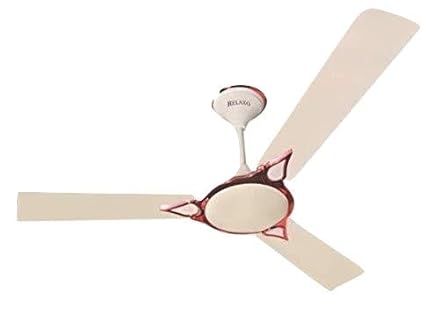Relaxo Krish 1200 Mm Ceiling Fan White Amazon In Home Kitchen