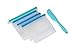 Reusable Silicone Food Storage Bags with free Spatula | Sous Vide, Sandwich, Snack, Lunch, Ziploc | Eco Friendly Microwave Dishwasher Freezer Safe, Leak Proof | 4 Pack Premium - 1 Large & 3 Medium
