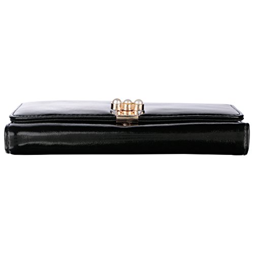 Gio-Collection-Womens-Black-Wallet