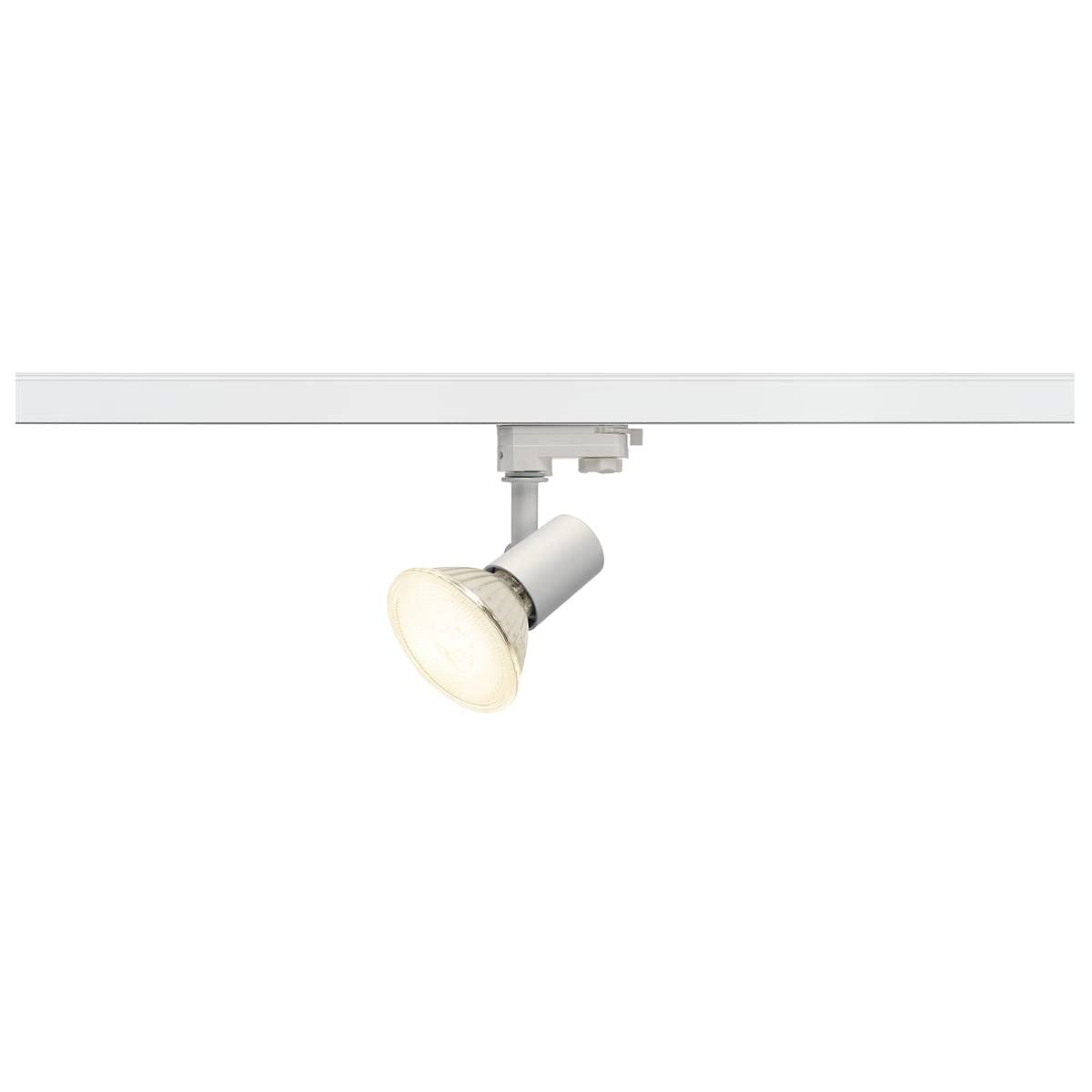 SLV 3-Phase System Light E27 SPOT/Spotlight, LED spot, Ceiling spot, Ceiling Light, Track System, Interior Lighting / E27 75W White