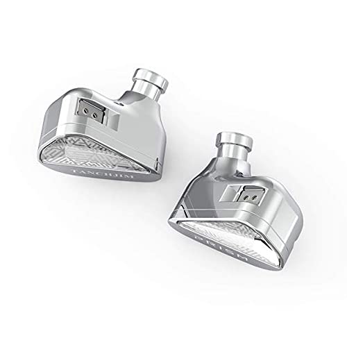 Tanchjim Prism Hybrid in Ear Monitor Earphones Dual Balanced Armature Sonion Drivers High Purity Cable IEM with Pure and Natural Sound